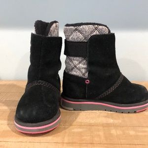 Sorel kids black boot